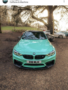 BMW M3 F80 with some legal 4D plates
