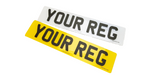 4D Matt Black Laser Cut Number Plate