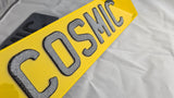 3D Cosmic Glitter Gel Number Plates
