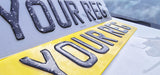 3D Forged Carbon Gel Number Plates