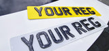 Forged Carbon 4D Gel Number Plates