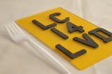 4D Bike Number Plate-PL8 LAB