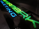 BESPOKE 4D Black Number Plate-PL8 LAB