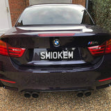 4D Classic Laser Cut Number Plate-PL8 LAB