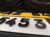 4D German Laser Cut Number Plate-PL8 LAB