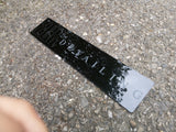 BESPOKE 4D Black Number Plate-PL8 LAB