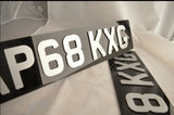 4D Classic Laser Cut Number Plates