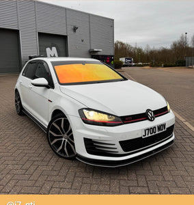 VW Golf GTI MK7 with some short 4D plates