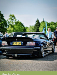 BMW E36 3 Series with some 3D gel plates