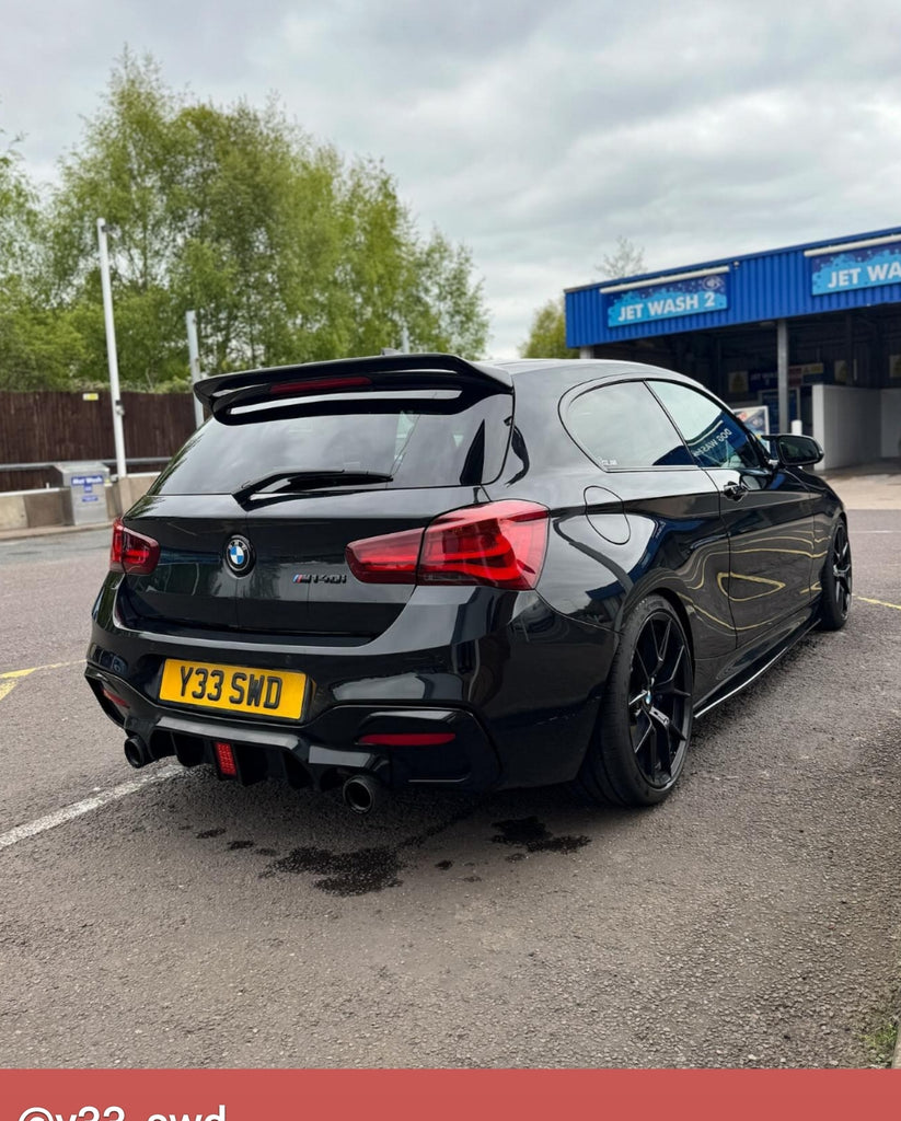 BMW M140i with some short 3D gel plates