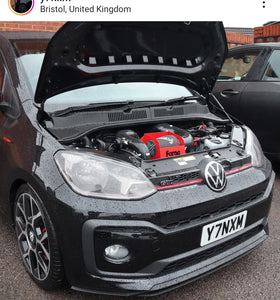 VW Up GTI with some short 3D gel plates