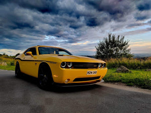 Dodge Challenger Yellow Jacket with some short 3D gel plates