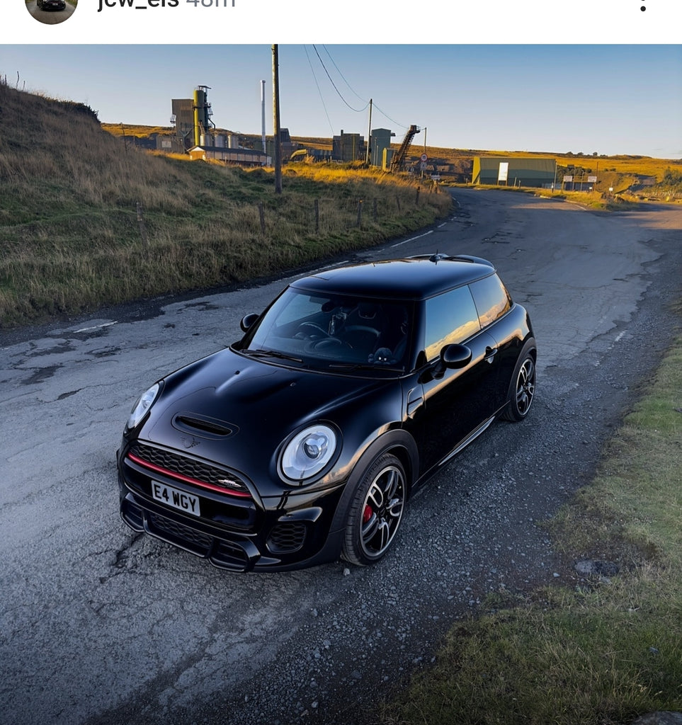 Mini Cooper JCW with some 3D gel plates