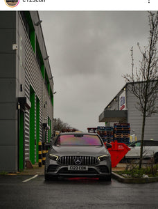 Mercedes AMG A Class with some 3D gel plates