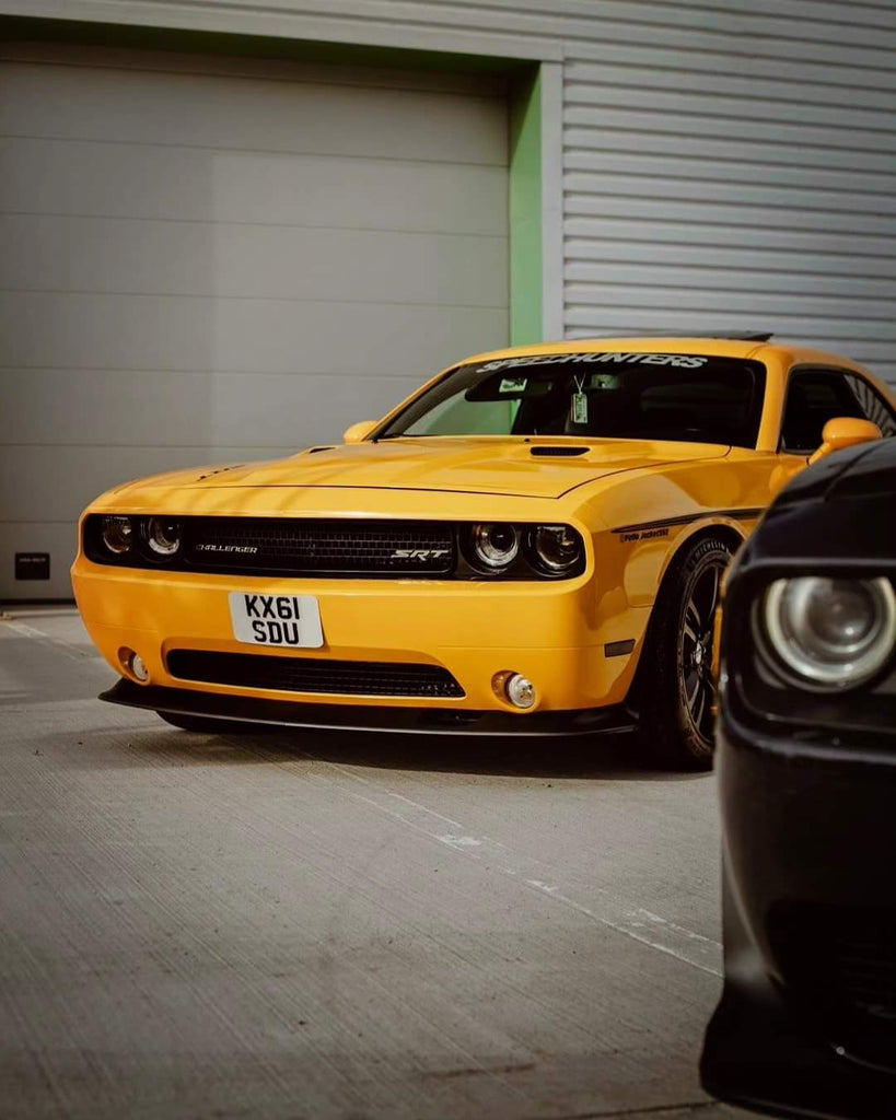 Dodge Challenger Yellow Jacket with some Import 3D gel plates