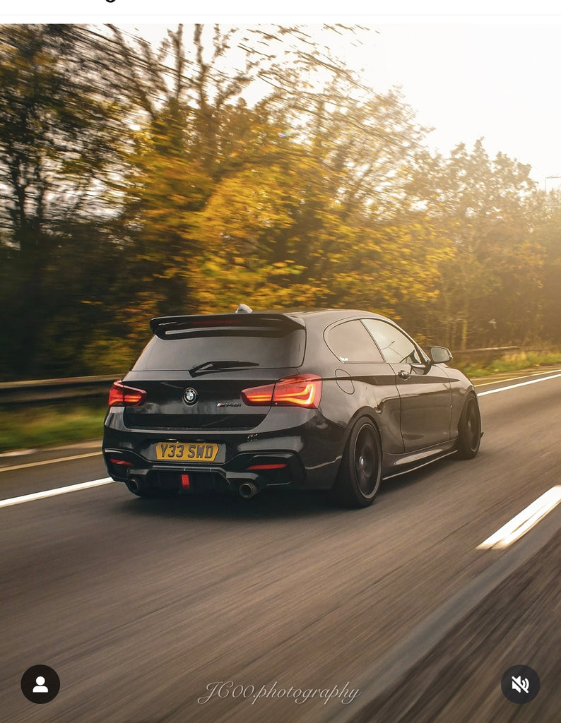 BMW M140i with some short 3D gel plates