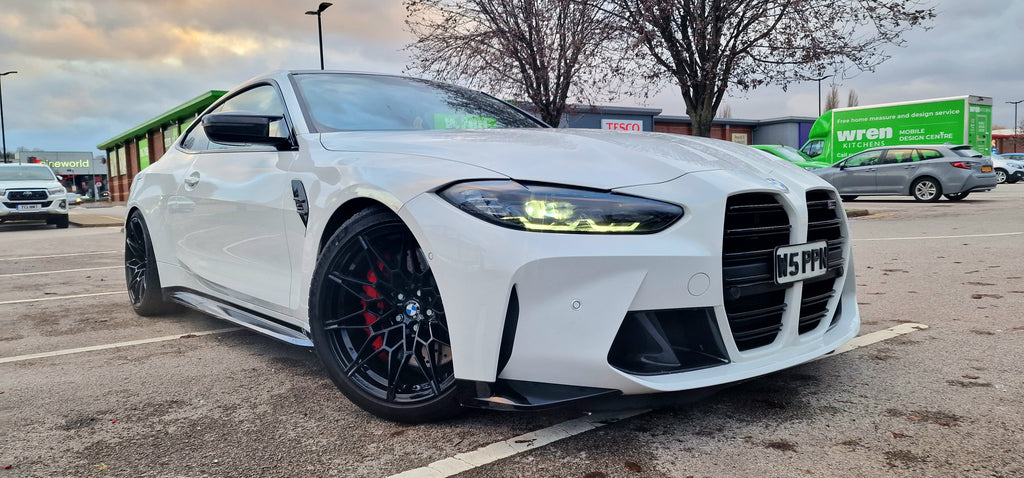 Short 4D gel plates for this G82 BMW M4