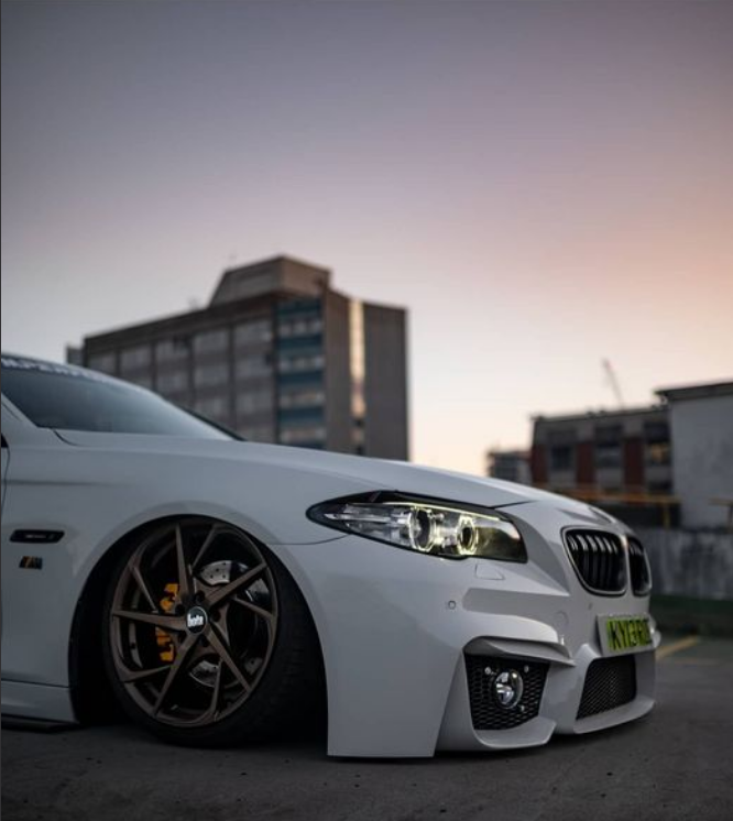 Stanced BMW 5 Series looks amazing!
