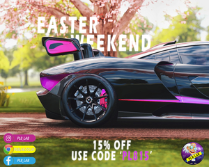 Easter weekend sale - 15% off all 3D and 4D plates