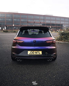 Purple Seat Cupra with some legal 4D gel plates