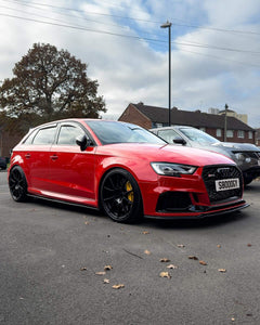 Audi RS3 8V with some 3D gel plates