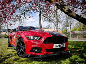 Ford Mustang GT with some short 3D gel plates