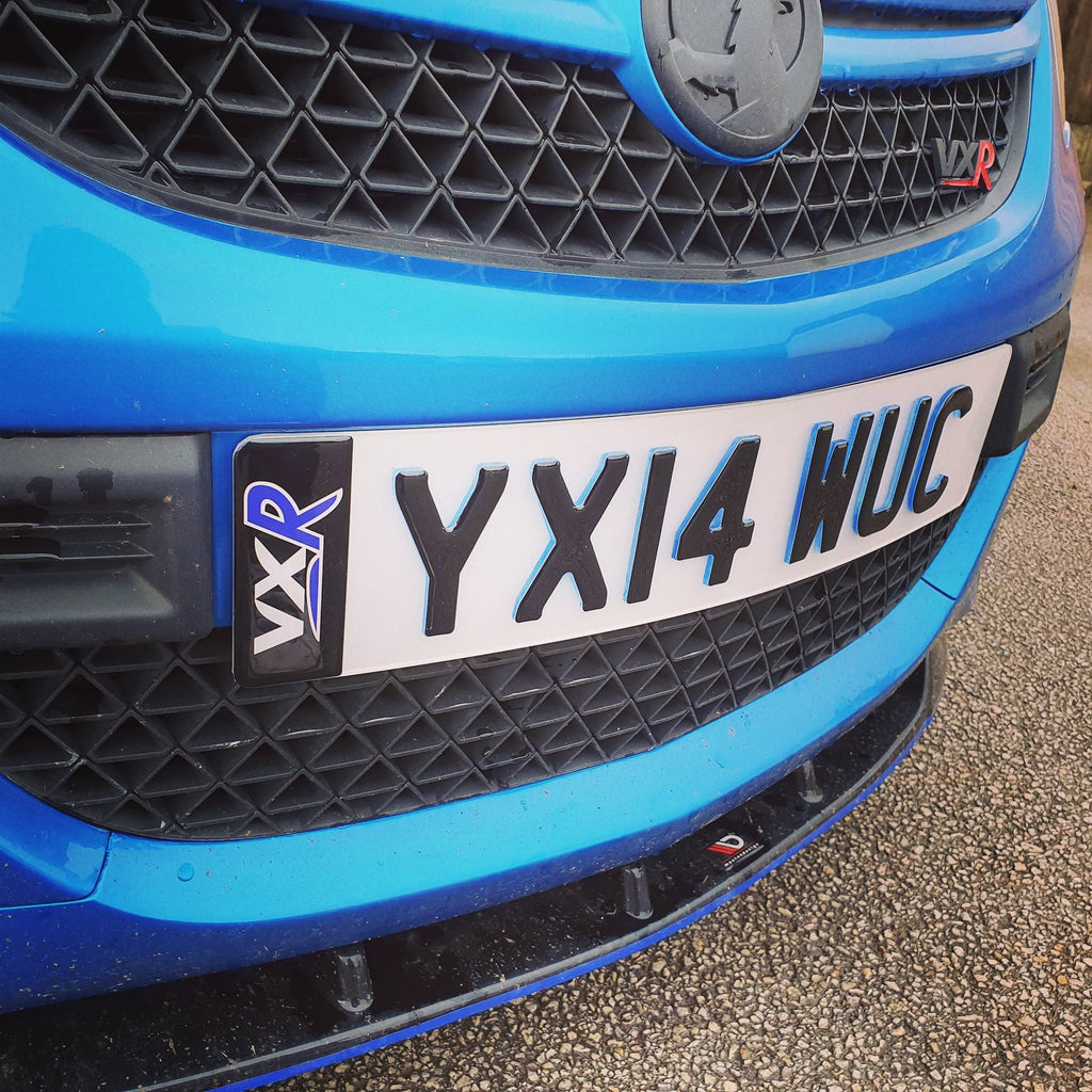 Arden blue VXR with a NEON Blue plate 🚙
