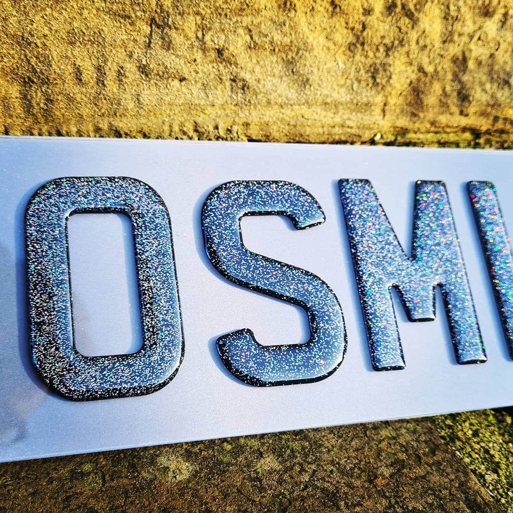 3D Gel Cosmic Glitter plates - on sale for Boxing Day