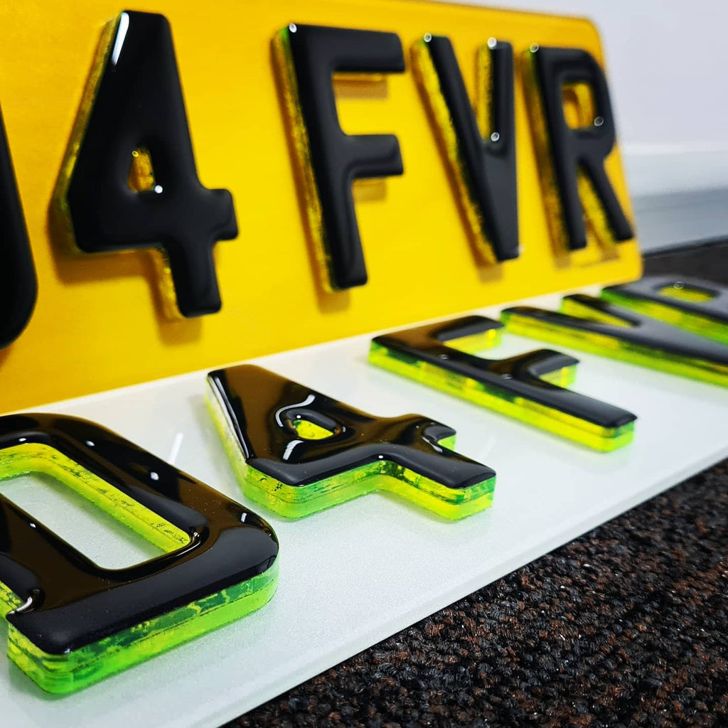 4D Neon Green Plates PL8 LAB 4d-neon-green-plates-pl8-lab