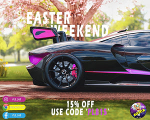 **Easter weekend 15% off**