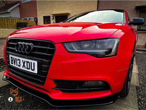 Audi A5 looking evil with some 3D gel plates