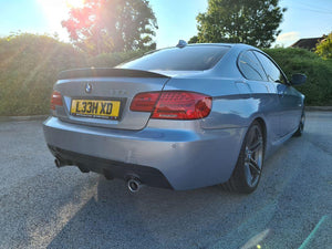 BMW E92 335i with some road legal 4D plates