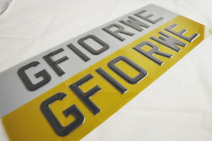 Tinted 4D Plates now back in stock