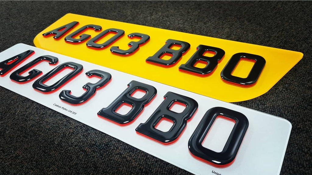 Curved Range Rover 4D Plates going out today