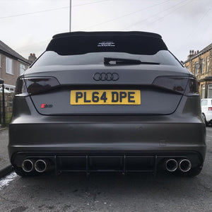 Audi S3 8V blacked out with 4D plates