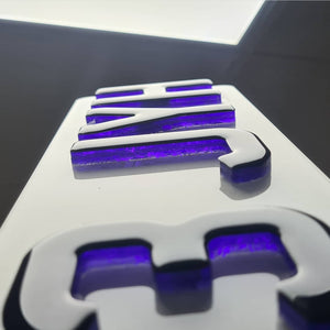 Puple 4D plates - available on our website