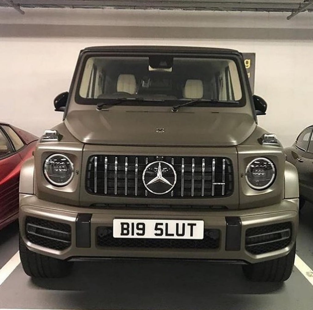 Lovely 3D gel plates on this Mercedes G63