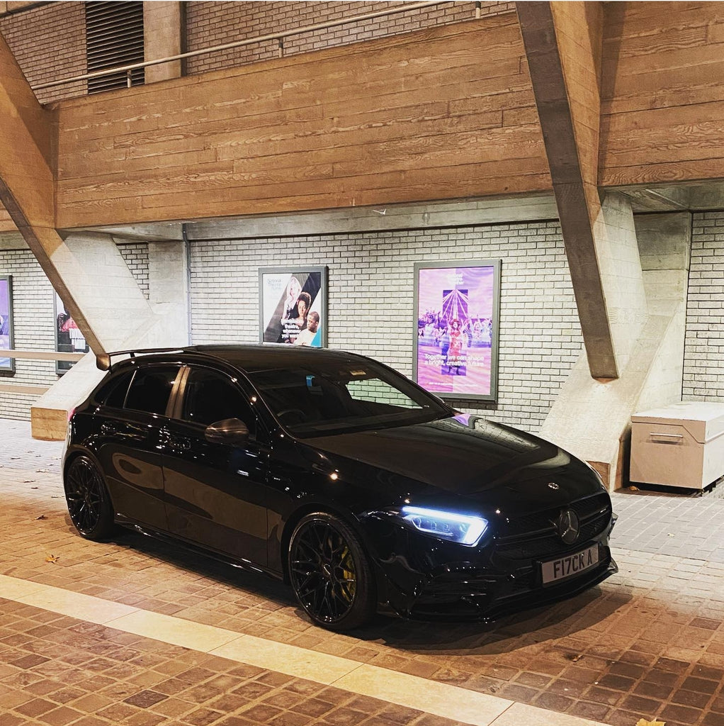 Mercedes AMG A35 with some tinted 3D gel plates