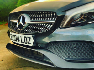 Mercedes A-Class AMG with some shaped 4D plates