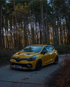 Liquid Yellow Renault Clio Trophy with some 3D gel plates