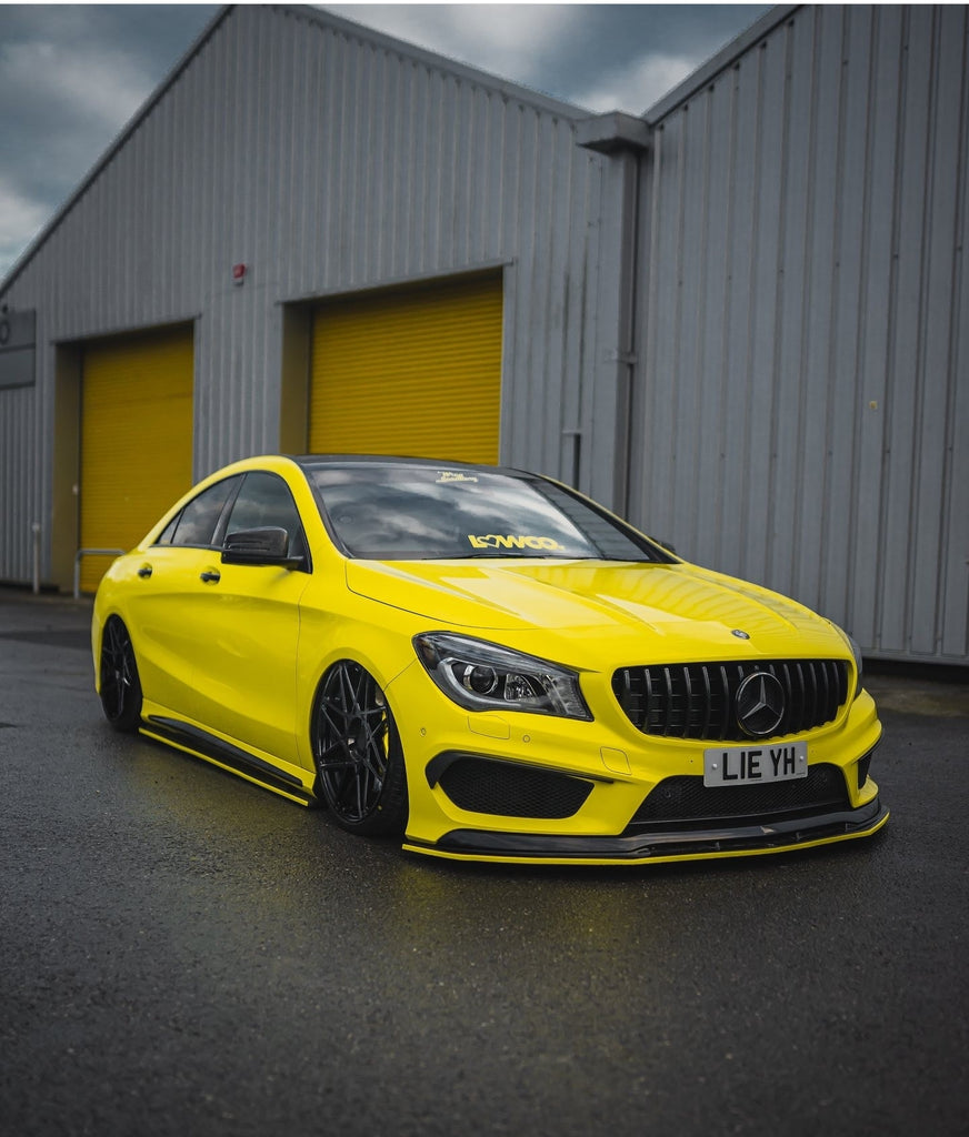 Wrapped & Bagged Mercedes AMG CLA45 with some 3D gel plates