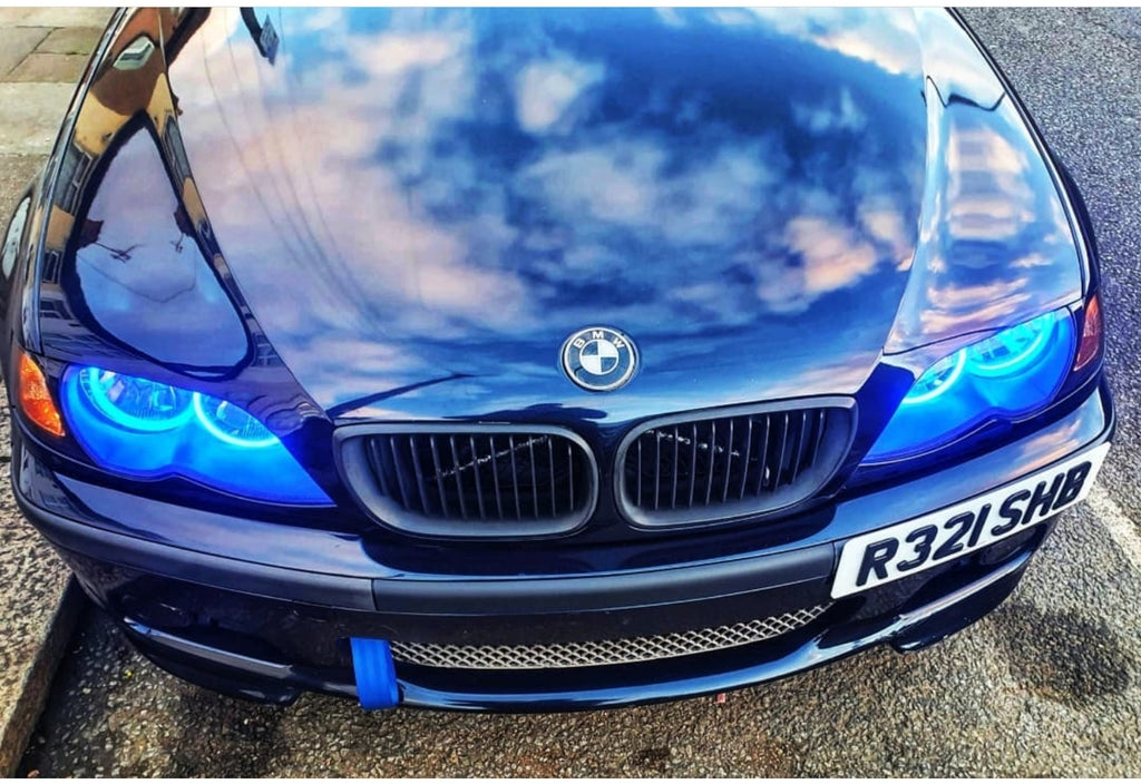 E46 BMW 3 Series with some 4D gel plates