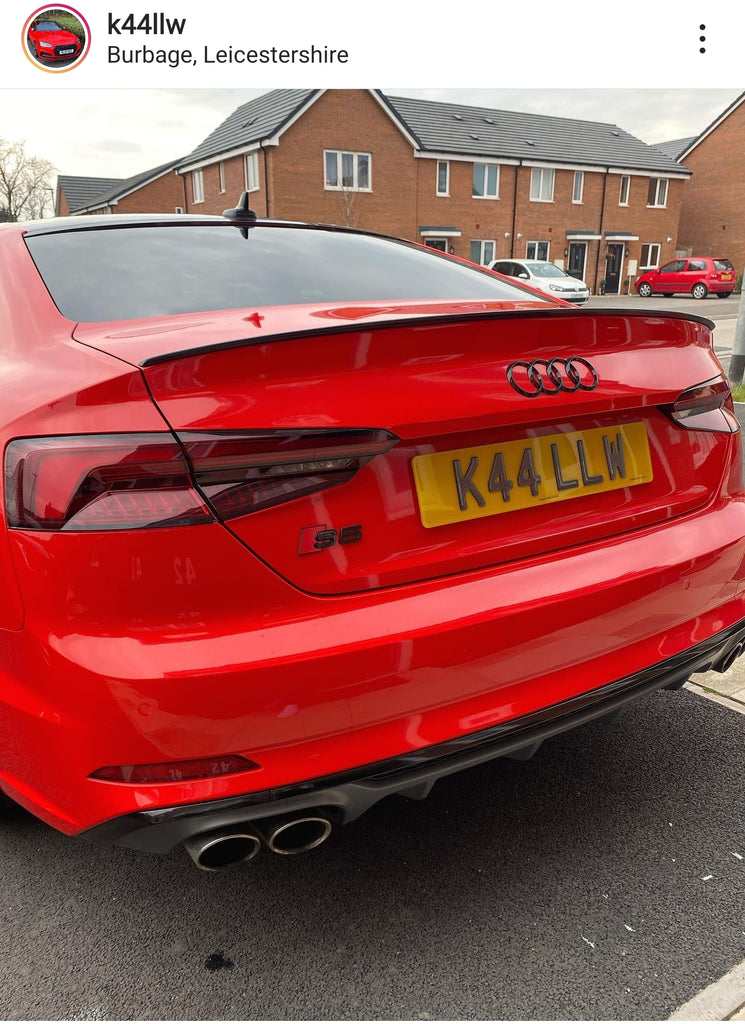 Audi S5 with some 3D gel plates