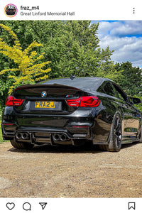 BMW M4 with some short 3D gel plates