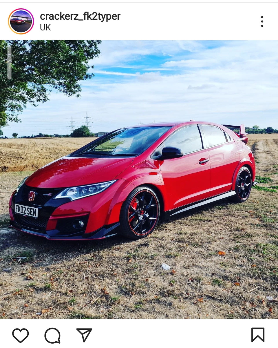Honda Civic Type R with some 3D gel plates – PL8 LAB
