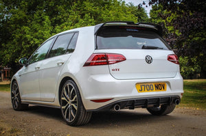 Shaped 4D plates for this VW Golf GTI