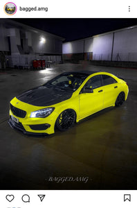 Mercedes AMG CLA45 with some short 3D gel plates