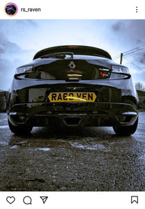 Renault Megane RS with some shaped 4D plates