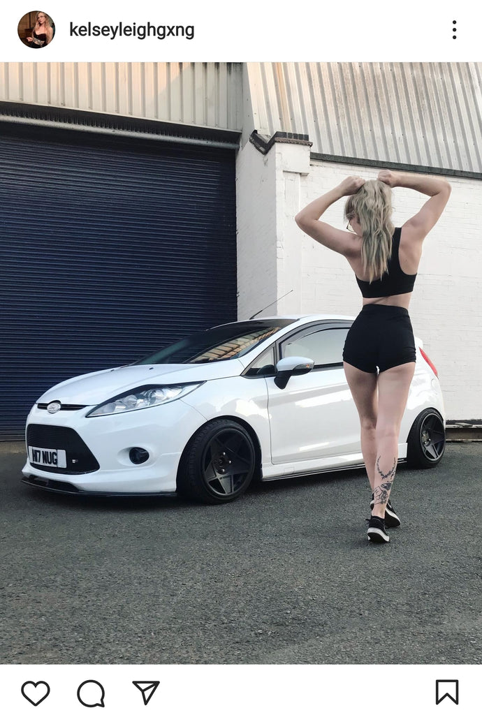 Ford Fiesta with some 4D plates