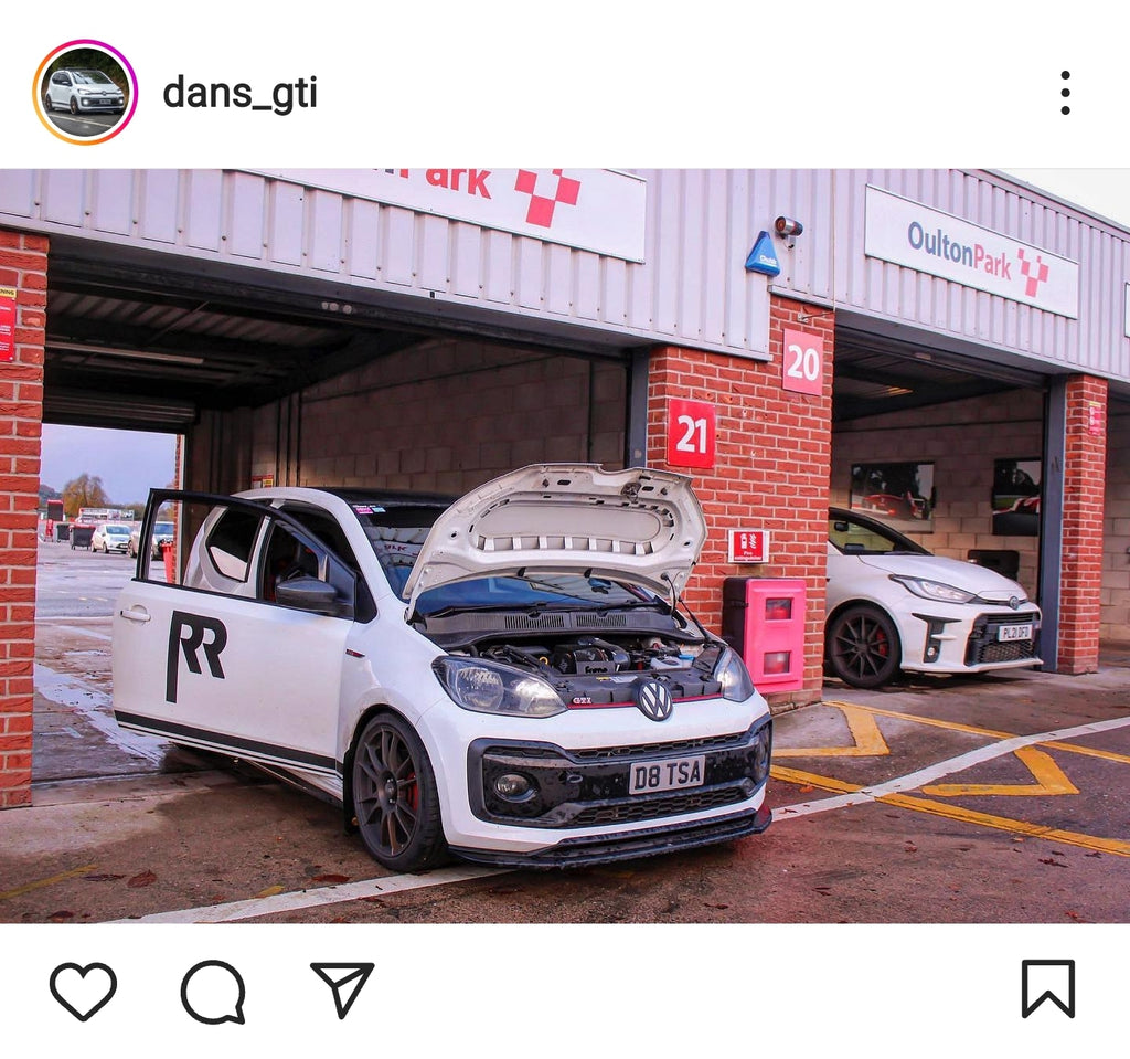 VW Up GTI with some 3D gel plates
